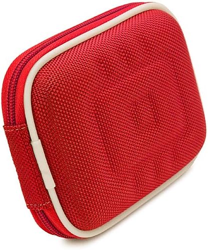 EBIGVALUE Crvena najlon izdržljiva tanka pokrivačka kocka za nošenje sa džepom mrežice za Sony