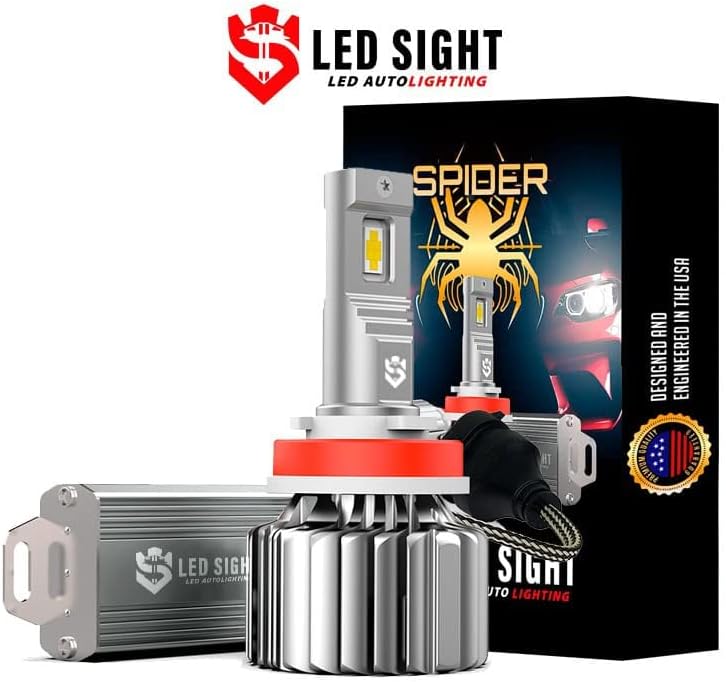 LED vid Spider LED žarulje, 24000LM, visoko lumens LED komplet za pretvorbu, 70W sijalicama, CANBUS Spreman, zamjena