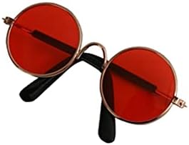 Male kućne naočale za kućne ljubimce kućne ljubimce lijepe vintage okrugle refleksije habanje očiju