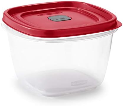 Rubbermaid easy Find poklopci 7-Cup kontejner za čuvanje hrane i organizaciju, Racer Red & amp; Easy Find poklopci