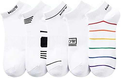 NUHEEL čarape za gležnjeve za muškarce prozračne sportske čarape s niskim rezom za ležerno