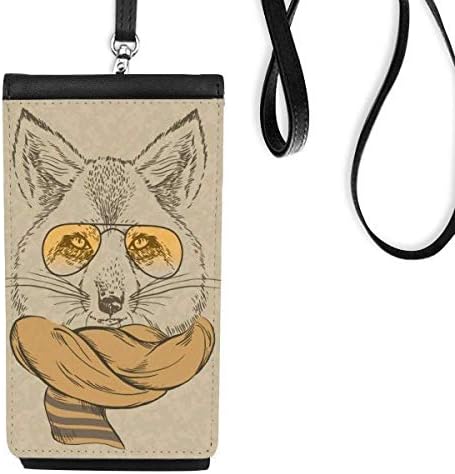 Britanski stil životinjski nježni vuk i šal za životinje Telefon novčanik torbica Viseće mobilne torbice