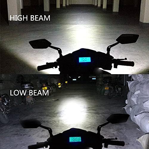 Everbright BA20D motocikli Motorni svjetiljke Svjetiljka 3 COB 18W LED žarulje Visoki bijeli paket niskog