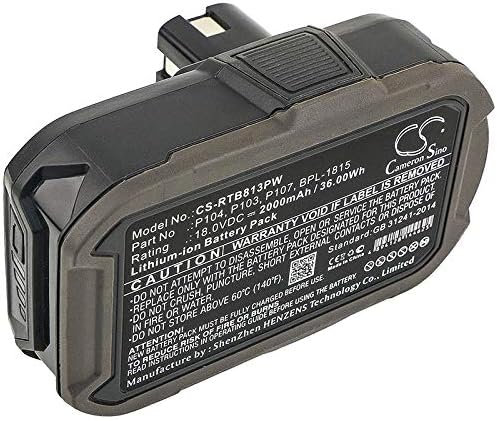 Zamjenska baterija za Ryobi P514 ponuda - 1801m BID-180L BID1821 BIW180 CAD-180L CCC-180M CAP-1801M
