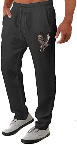 Teretne hlače za muškarce Ljetne vrećice Casual boho hlače leptir za printer za ispis struka
