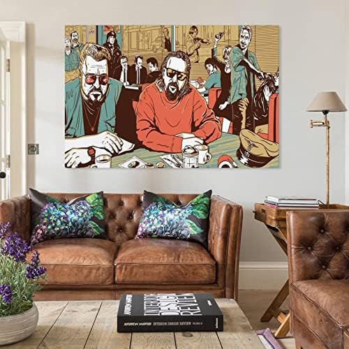 Veliki Lebowski-Poster braće Quentin Tarantino Coen Slika Slika Art Print platneni zid kućni život-YangTing 24x36inch