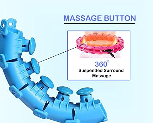 LuxuryStar Smart Ihula HOOP gubitak kilograma za odrasle sa 24 presjeka odvojivo idealno za ABS trening masažu