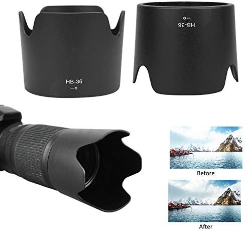 Kućište kućišta kamere, HB-36 plastična posuda za objektiv za AF S VR Zoom Nikkor 70-300mm F 4,5-5,6g
