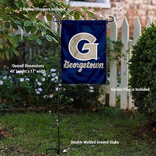 Georgetown Hoyas Garden zastava i držač za držač za stalak za zastavu