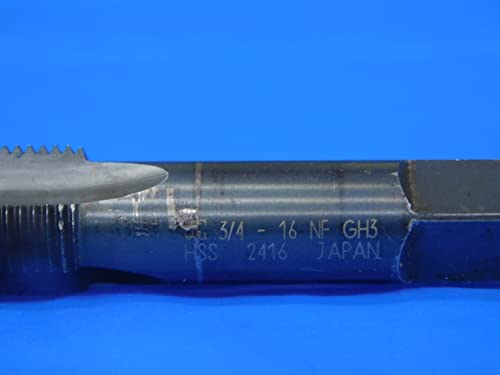 OSG 3/4 16 N.F. GH3 HSS utikač Dodirnite 3 ravno flauta .75 Made u Japanu NF 2416 - MB11165BJ2