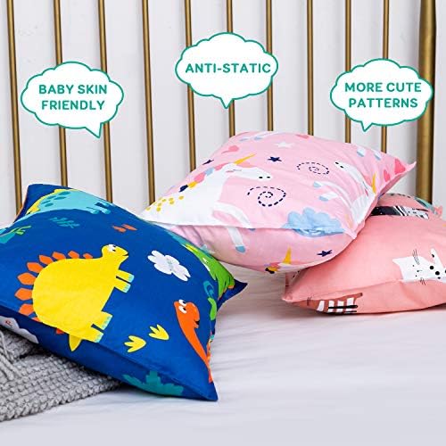 Cottonblue jastuk za malu djecu sa jastučnicom od organskog pamuka 14x19, jastuk za posteljinu
