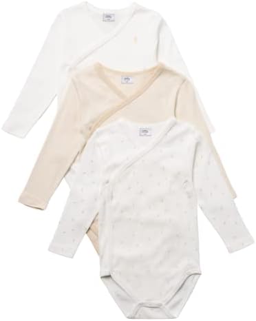 Stelllou & Friends Newborn, Baby i Toddler Unisex Crossbody Kimono Bodysuit za dječake i djevojke,