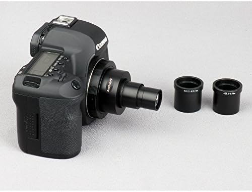 Amscope LED-6W snažni 6 Watt LED Dual Gooseneck Lights Illuminator & ca-CAN-SLR Canon SLR/D-SLR Adapter kamere