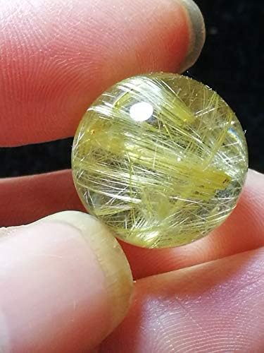 Real Tibetan Himalayan Visoka nadmorska visina Clear Gold Rutilirana kristalna kremenska kugla