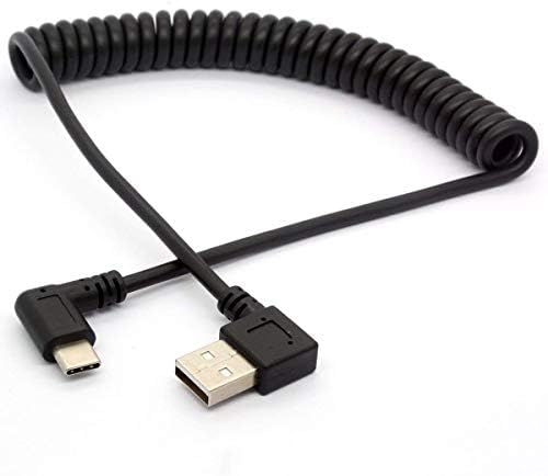 GLHONG HEED USB TIP CABLE C, ugao USB C do USB A 2.0 produžni kabel 90 stupnjeva USB C adapter olov