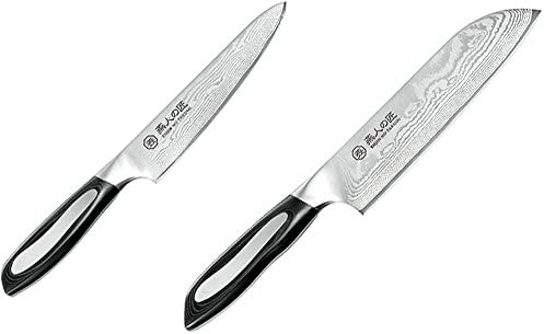 Yokoyama Ety-5000 Tsubame's Takumi Damask, 7,1 inča i mali svenamjenski nož, 5,9 inča