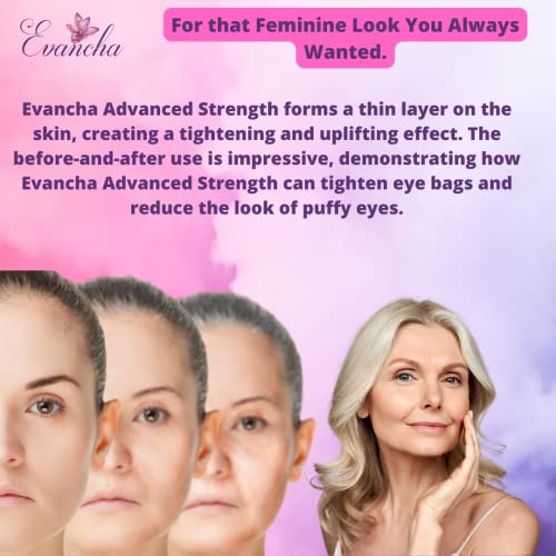 Evancha Advanced Strength krema za lice, tretman Fine linije, popravak bora, borba protiv bora, Anti
