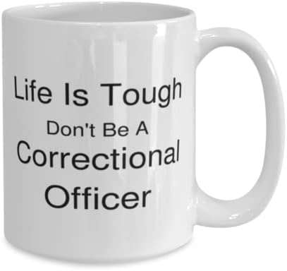 Policajac iz zatvora, život je težak.Ne budi popravni službenik, novost jedinstvene ideje