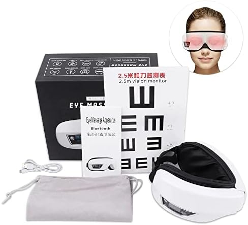 Moona masažer za oči 6D pametni zračni jastuk vibracija instrument za njegu očiju vruće komprimira
