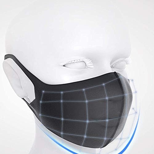 20 pakovanja maske za lice Unisex periva i višekratna udobna zaštita lica od prašine