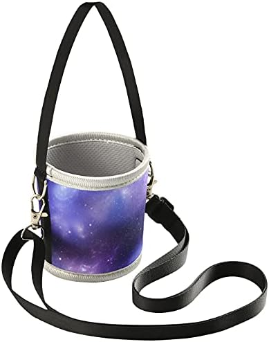 Poklopac nosača boca sa vodostajem s ramenom zvijezdama nebula Galaxy ljubičasta plava boca noseći rukav