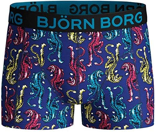 Bjorn Borg 2-pack Tigers & Leopard Print Boys Boxer trunks, plava