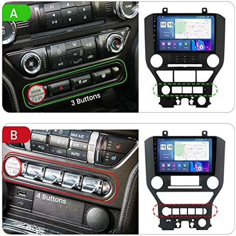FBKPHSS Android 11 Auto radio s navigacijom za F-Ord Mustang 2014-2021 utikač i igrač automobila radio
