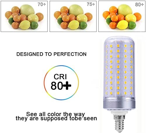 25W E14 LED sijalice sa Kandelabrom, Daylight White 6000K, E14 osnovna LED kukuruzna sijalica za kućno osvetljenje,