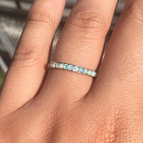 2023 Izvrsni opal prsten za ženske angažovanje nakita nakita