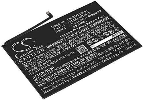 BCXY Zamjena baterije za SM-T505 karticu A7 10.4 2020 SM-T500 Scud-WT-N19