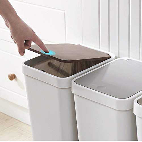 Lodly Trash Can, suha i vlažna odvajanje odvajanja može dvostruko klasificirati bačve kanti za smeće