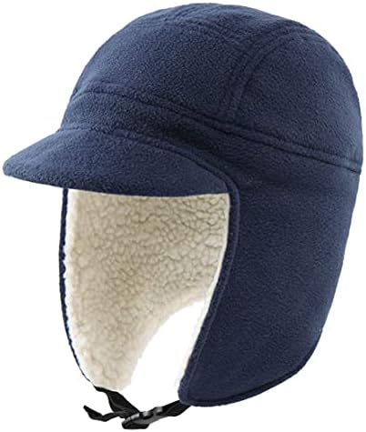 Connectyle muške fleke tople zimske šešire sa vizirom vjetrootpornim ušima