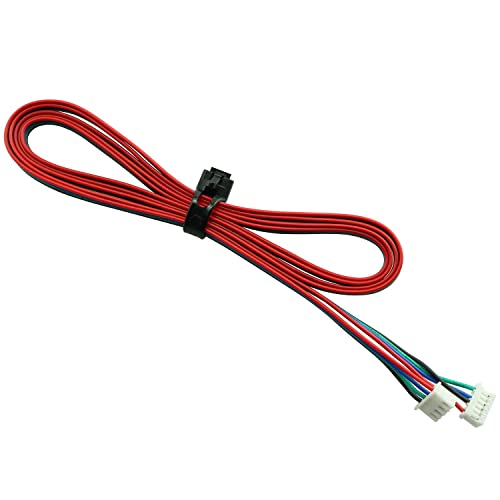 SQXBK 6pcs 1,5m HX2.54 4Pin do 6pin bijeli priključak kabela za 3D printeru