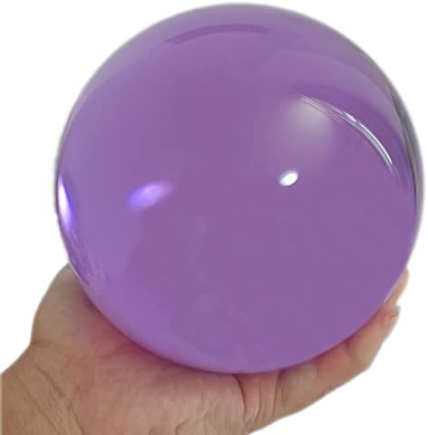 FillSiO 150mm Divination Kristalna lopta sfera besplatno drveni štand stakleni Globus