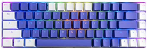 KKV 65% mehanička tastatura sa RGB LED pozadinskim osvjetljenjem & PBT Keycaps - Clicky optički prekidač - Mini