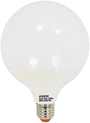 MINGHE G125 15w Globus Edison LED sijalica,Vijčana baza E26, 3000K,1600 lumena,bez zatamnjivanja, 1 pakovanje