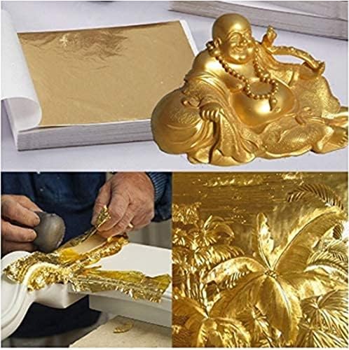 Sgls gold leaf folije 6×6 veličina premium kvaliteta za tanjore painting mysore painting itd