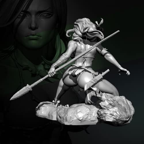 【1/24】 Resin Soldier minijaturni Model Ancient Fantasy ženski ratnik smola model kit nesastavljeni i neobojeni