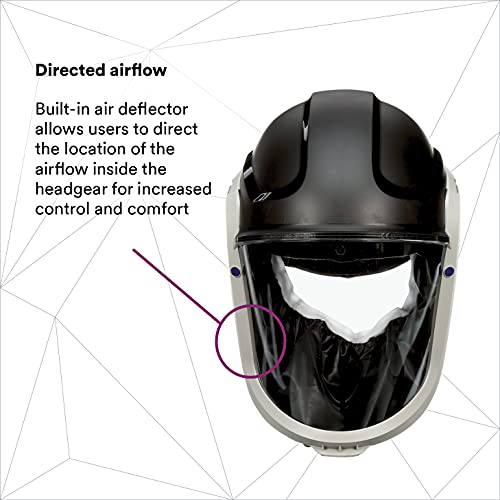 3m PAPR, Versaflo respiratorni tvrdi šešir M-307, za Respirator za pročišćavanje zraka sa napajanjem