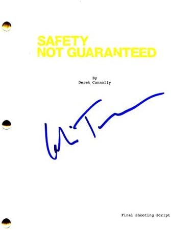 Colin TEVORW potpisan autogram - sigurnost nije zagarantovani potpuni filmski scenarij - Aubrey Plaza,