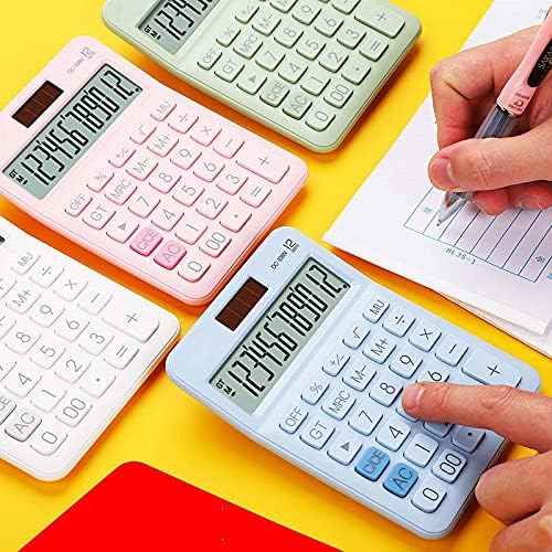 MJWDP 12-znamenkasti stol solarni kalkulator veliki gumbi Finansijski poslovni računovodstveni
