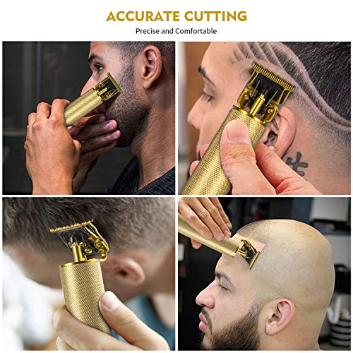 Profesionalni električni Pro li Outliner, 0mm ćelave makaze za kosu za muškarce Barber Grooming Cordless chargeable Close Cutting t-Blade trimer za šišanje brijač za bradu Barber