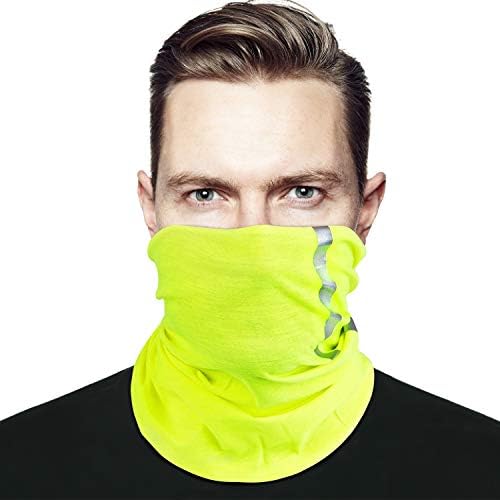 Hi Vis Reflektirajuća sigurnosna odjeća za lice gamaše za vrat, marame za bandane, maske za