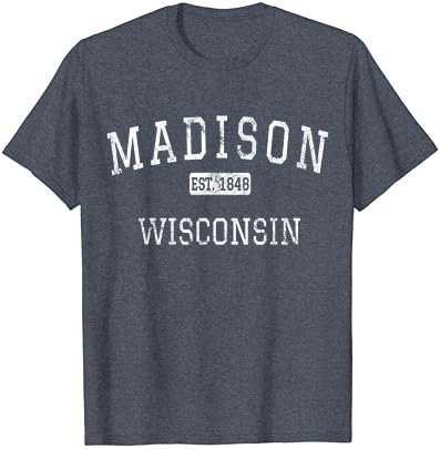 Madison Wisconsin Wi Vintage majica