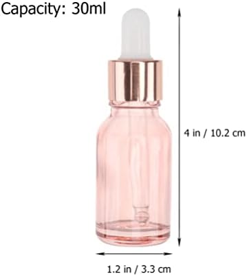 Healeved terarium boca sa kapljicama 8pcs punjenje kapljica za punjenje prazne kozmetičke uzorke boce parfemski
