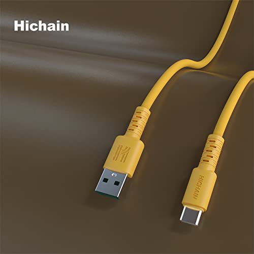 Hichain USB A do USB C kabla, tip C Cord za punjenje, mekani dodirni kabel, vodootporan, prenos