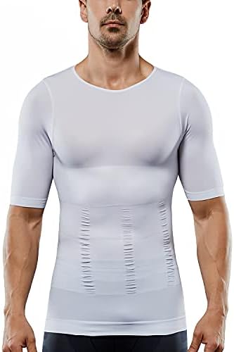 Muška kompresijska košulja bešavne kratke rukave Tank Top Body Shaper majica za mršavljenje atletska