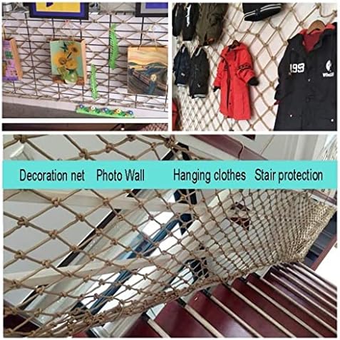 Ouyoxi mreža za ručnu konoplju Safty Netting stepenište za djecu pregradni zid zaštitne mreže vanjske penjačke