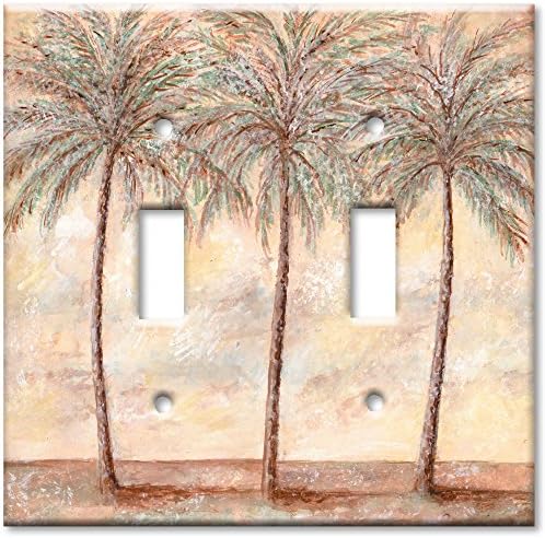 Umjetničke ploče - dvostruka preklopna ploča za preveliku prevelike bande - zidna ploča preko veličine - palma