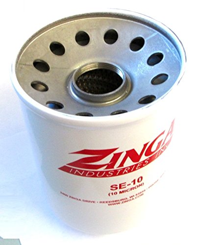 Za SE-10 - Zinga Spin na filtru 10 Micron 1-1 / 2 - 16 niti 5.1 Prečnik 5.1 visok